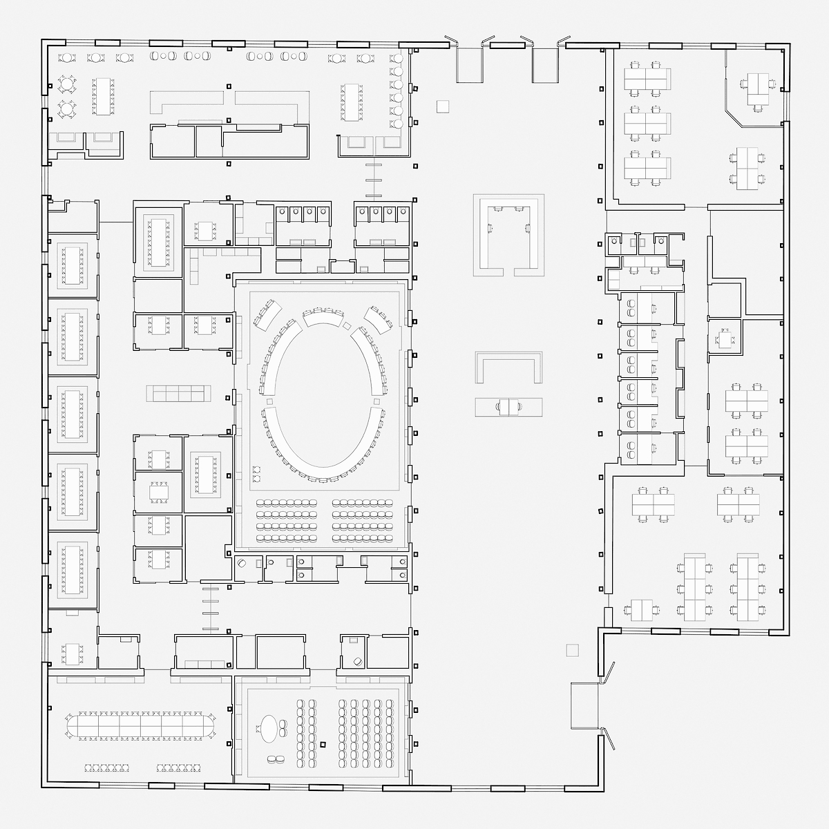 Gebouw 66<br>begane grond