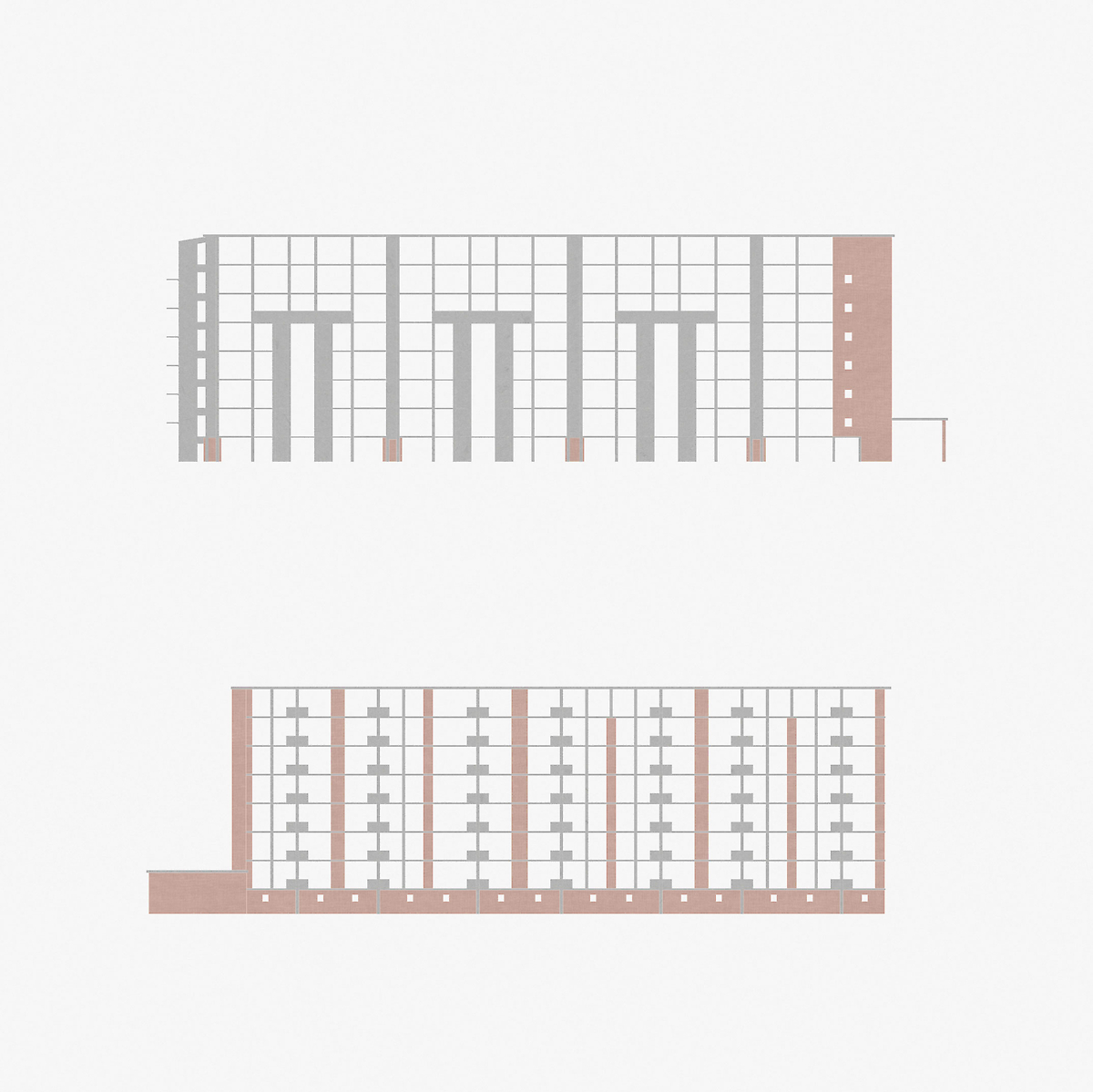Façades <br>existing situation